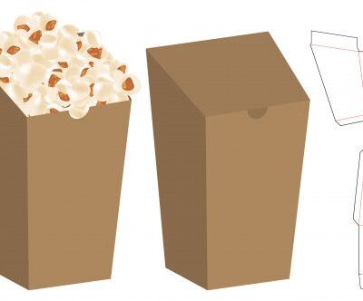 branded popcorn bags
