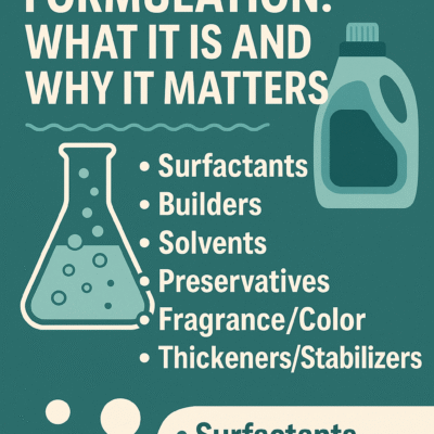 Detergent Liquid Formulation What It Is and Why It Matters