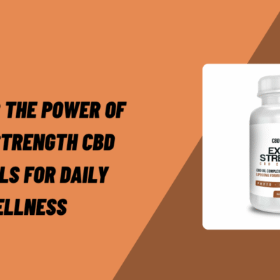 Extra Strength CBD Softgels