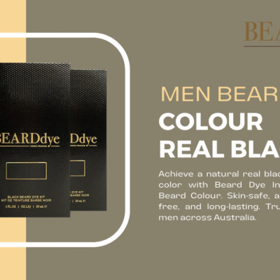 Men Beard Colour – Real Black