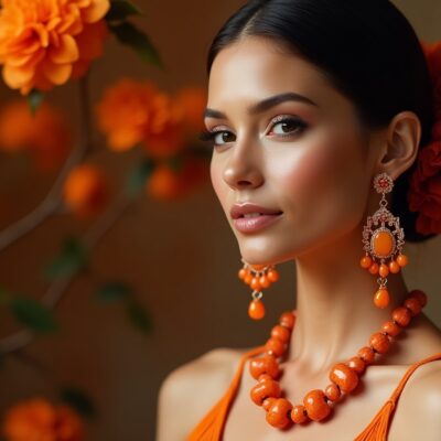 The Bold, Fiery Charm of Orange Kyanite Rings