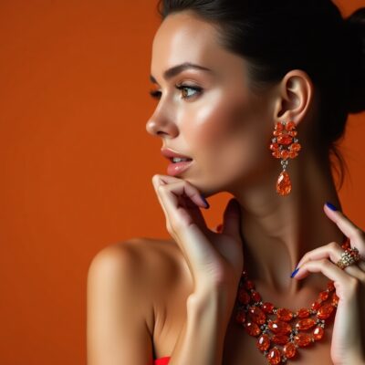 The Fiery Charm of Orange Kyanite Rings