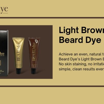 light brown beard colour