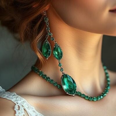 green kyanite jewelry