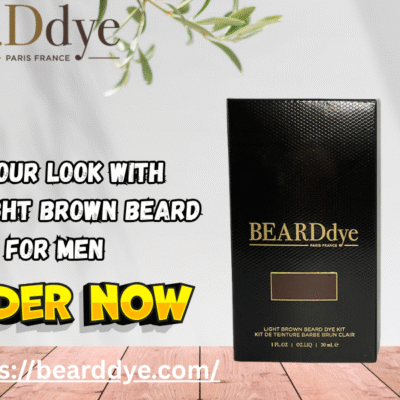 light brown beard dye