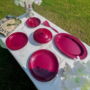  melamine dinnerware