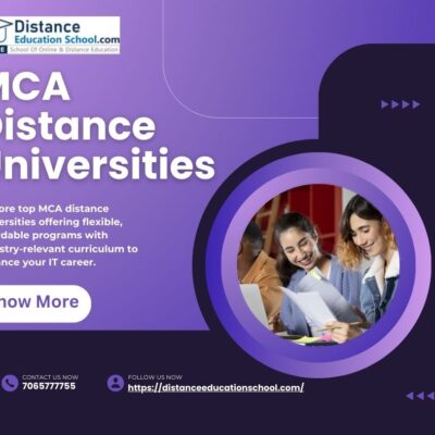 mca distance universities