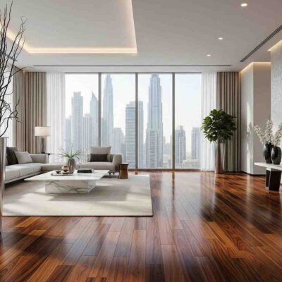Wooden flooring Dubai in luxury villa