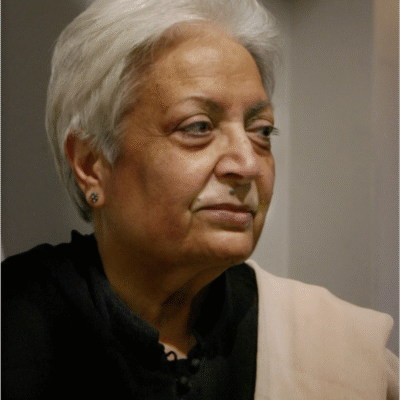 Zarina Hashmi. Image from Ram Rahman for The New York Times.