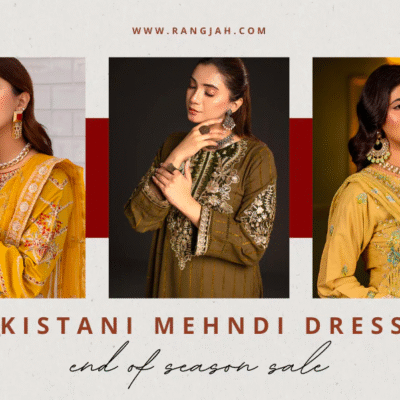 Pakistani Mehndi Dresses
