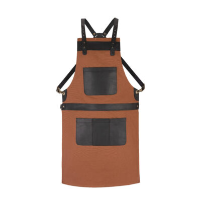 leather bbq apron