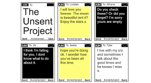 Unsent Message Project