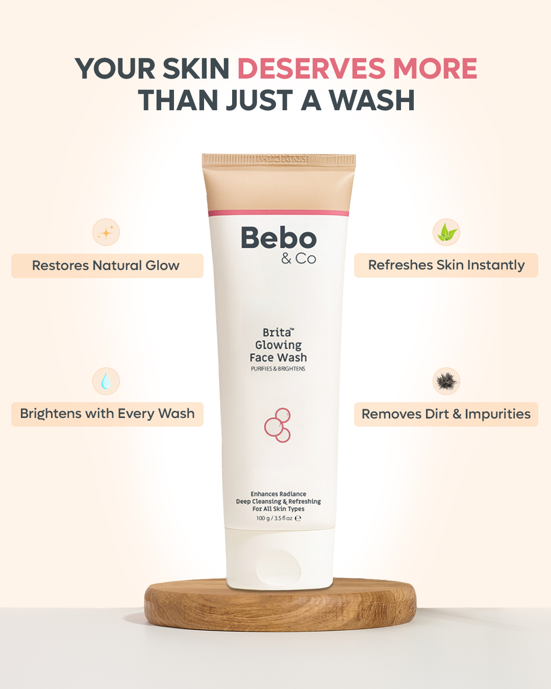 Brita Glowing Face Wash