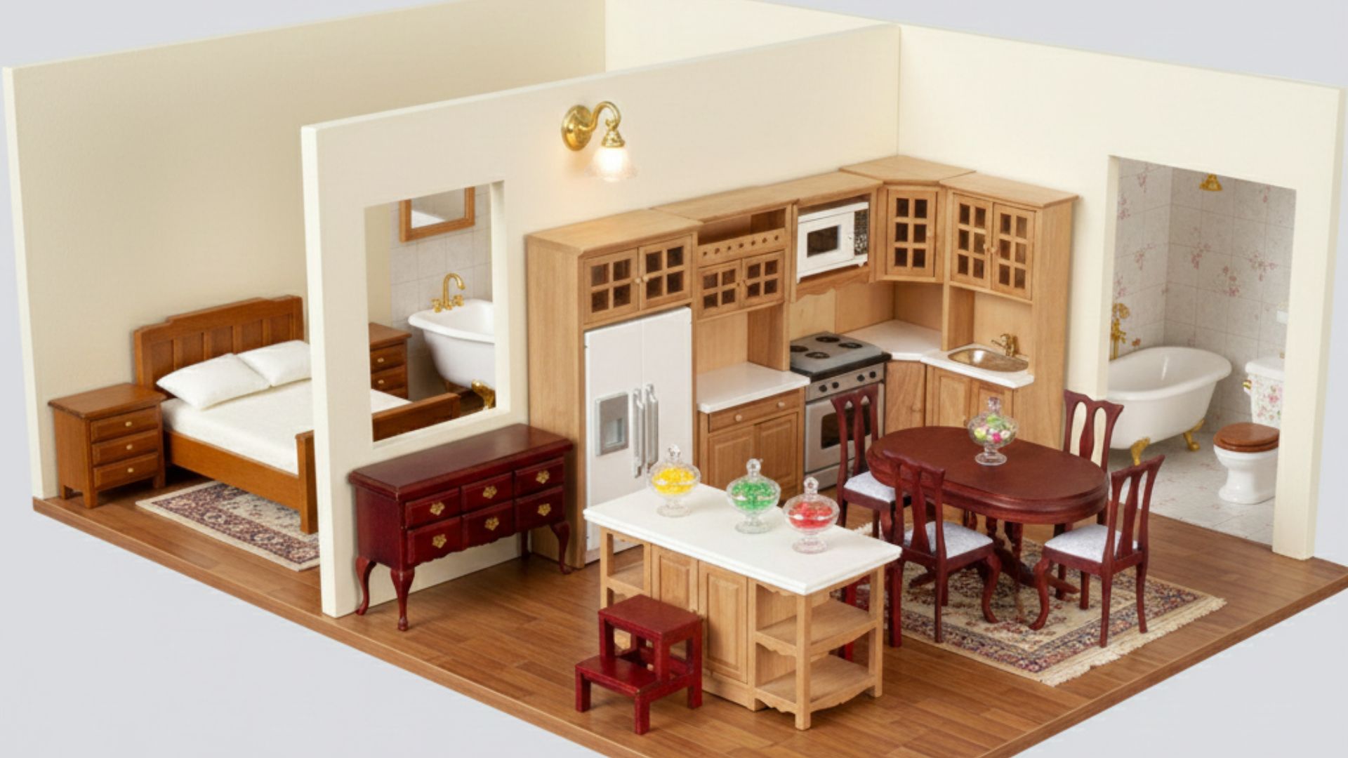 Dollhouse and Miniature Furniture- Real Good Toys