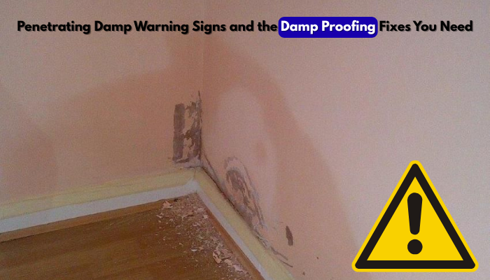 Penetrating damp signs and effective fixes to protect your property.
