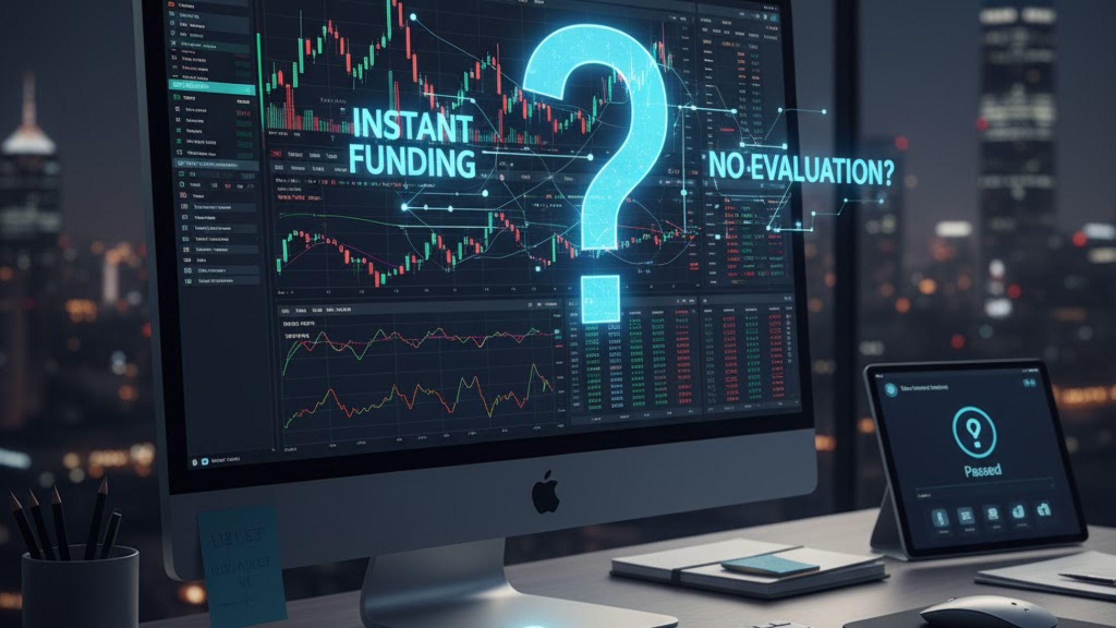 Does Instant Funding Prop Firm Mean No Evaluation?