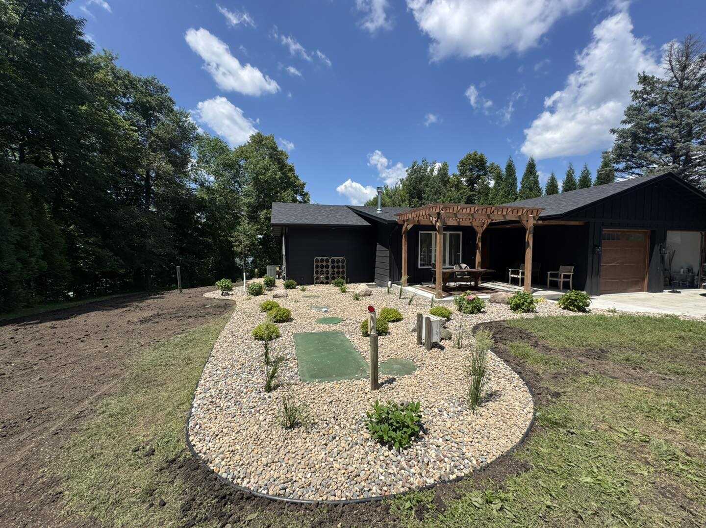 Landscaping Lakeville MN front yard design