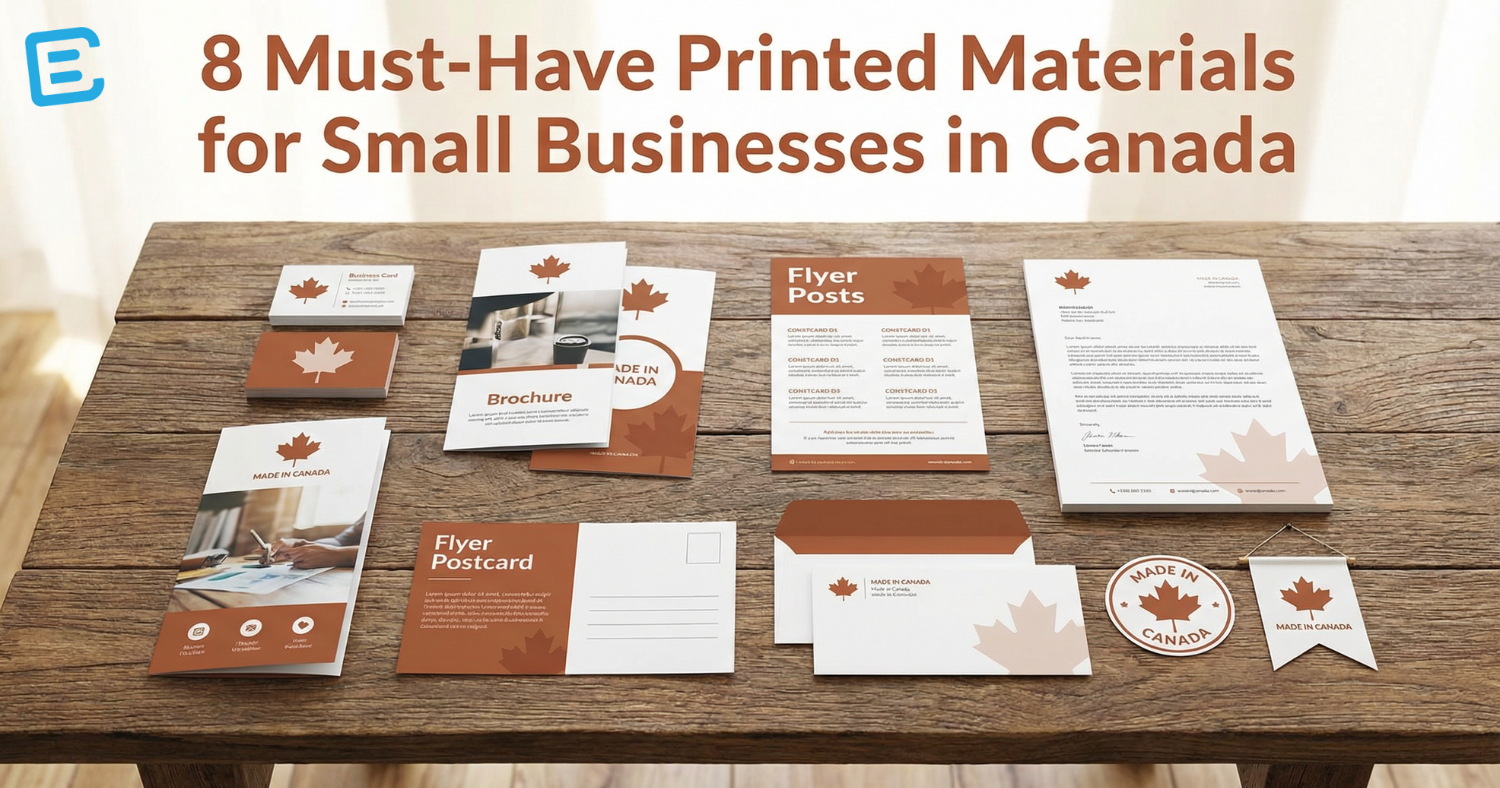 8 Must-Have Printed Materials for Small Businesses in Canada