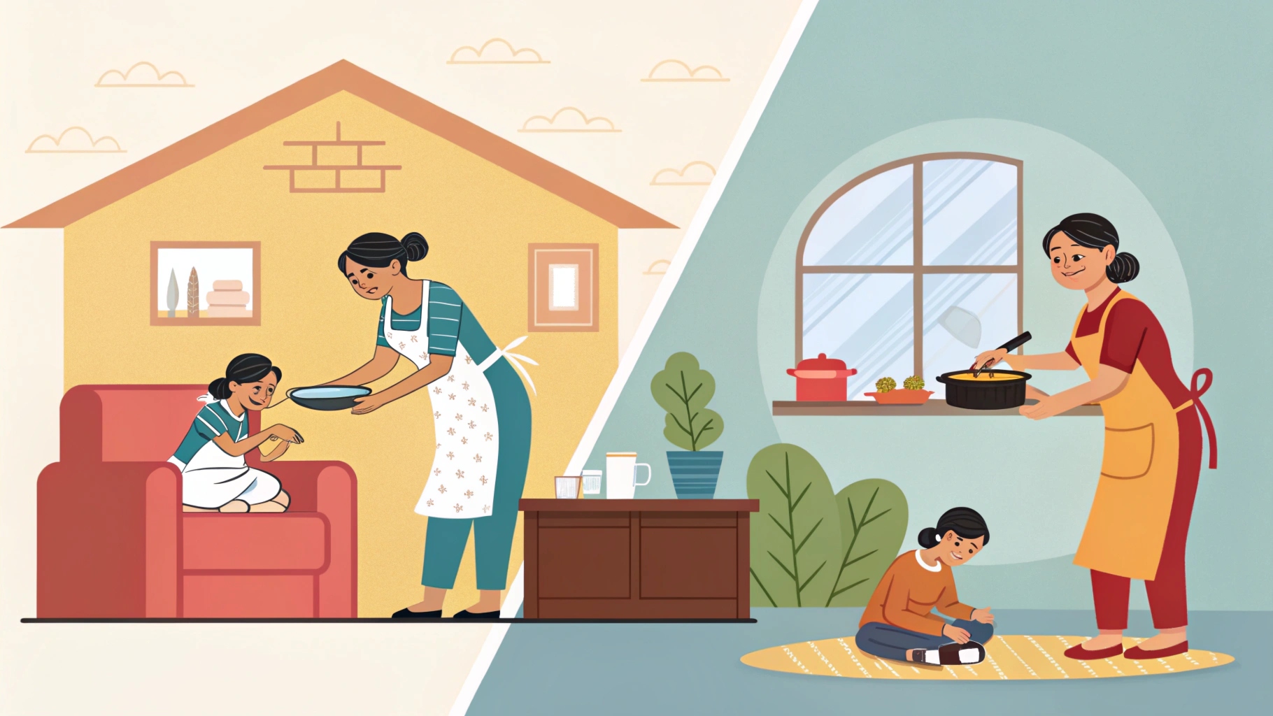 Full Time Maid Services in Noida