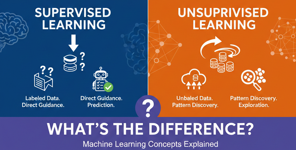 Supervised vs. Unsupervised Learning: What’s the Difference?