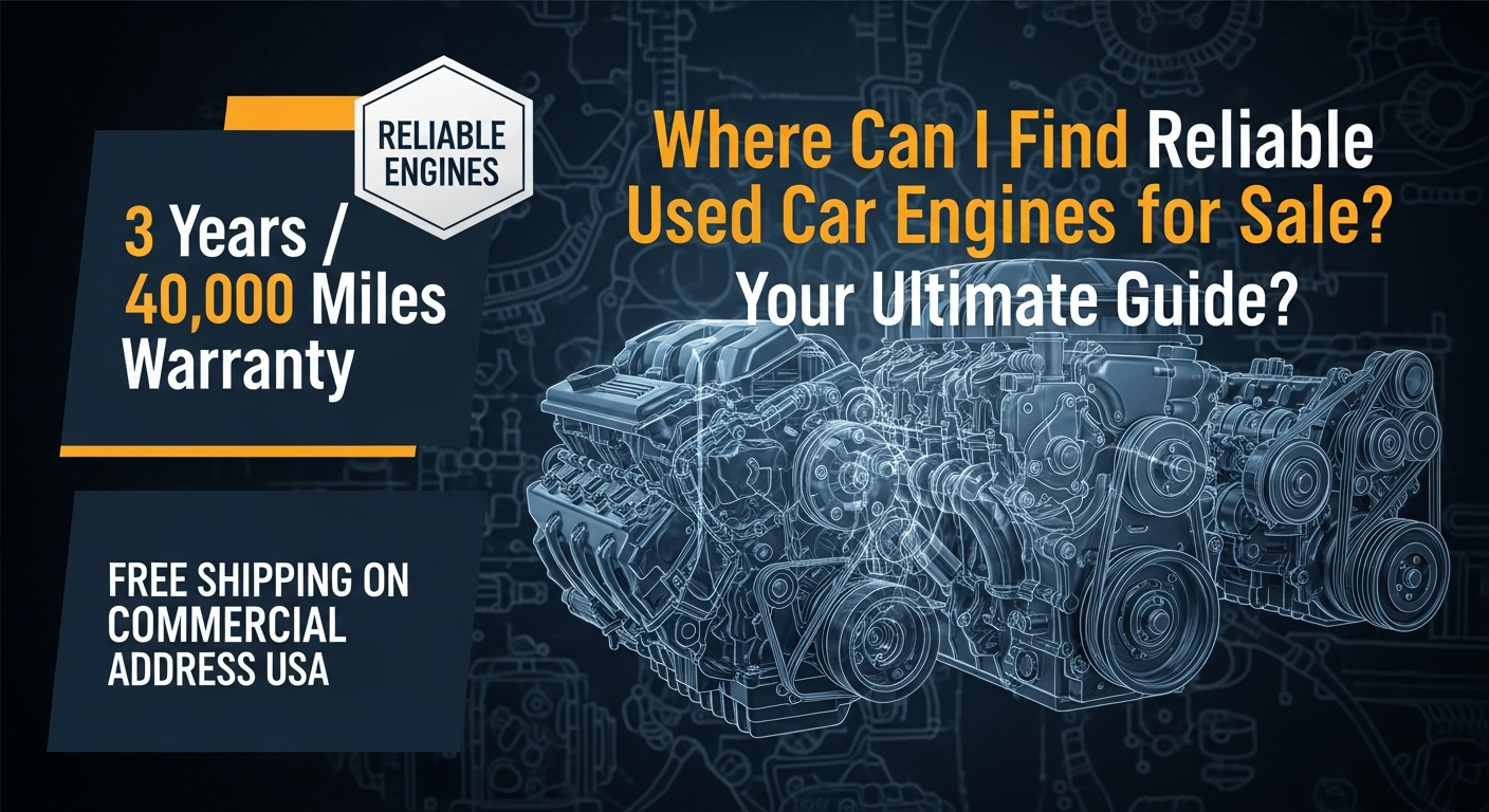 Where Can I Find Reliable Used Car Engines for Sale? Your Ultimate Guide?