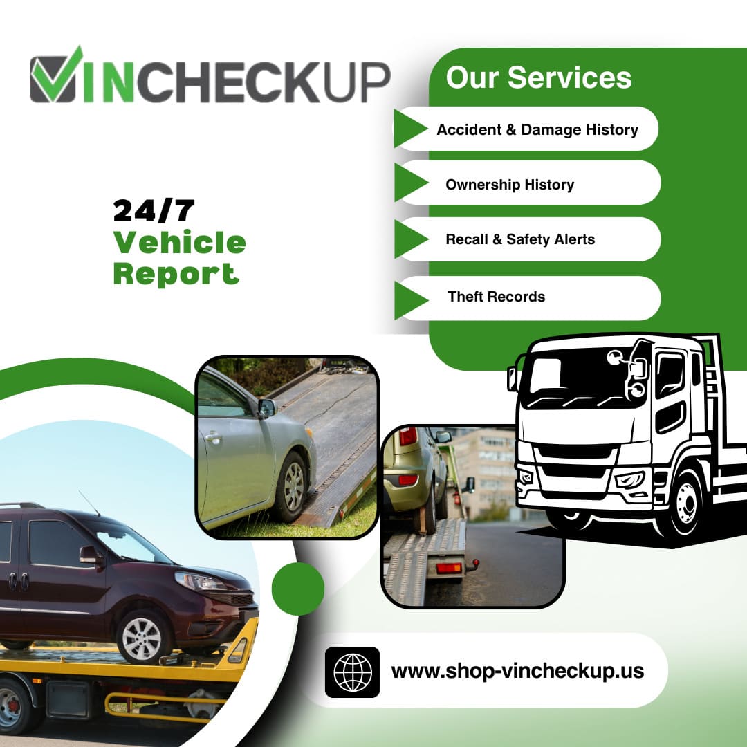 VIN Check Up – Official Vehicle History Report USA
