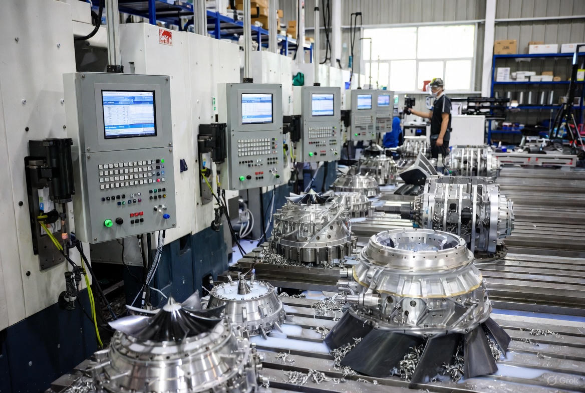 CNC aerospace parts manufacturing