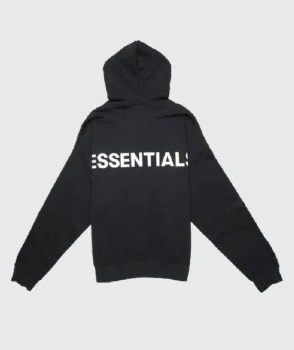 Black Essentials Hoodie