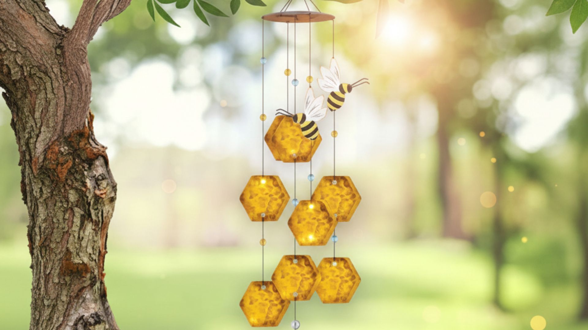 Rustic Metal Bee Art -Bumble Bee Metal Decorations - Iron Owl